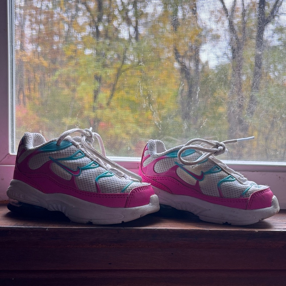 Kids Pink&Blue Nikes